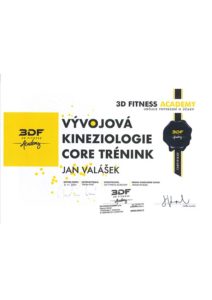 certifikat vyvojova kineziologie core trenink jan valasek